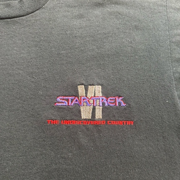 Vintage Star Trek VI Logo T-shirt Size XL - Picture 5 of 5